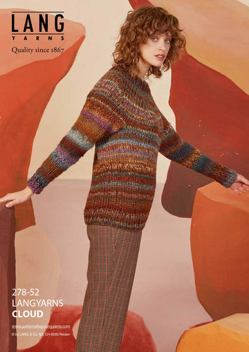 Lang Sigrid Top-Down Sweater Jumper Knitting Pattern