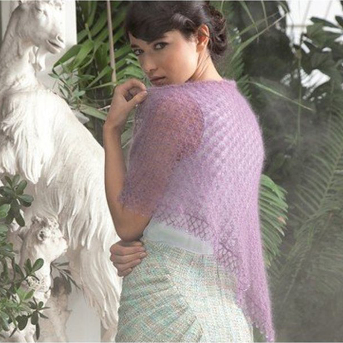 Rowan Triangle Shawl Wrap Knitting Pattern