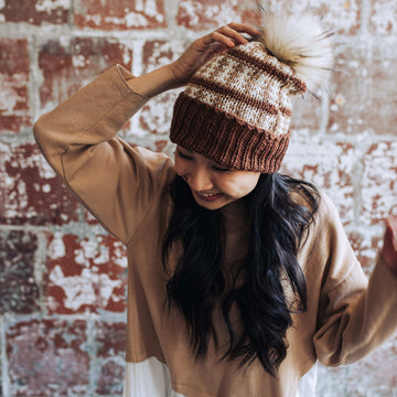 Olena Hat Knitting Pattern