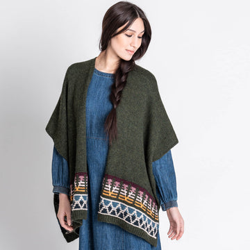 Blue Sky Fibers Woodland Ruana Kit