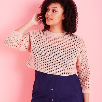 Paintbox Yarns Mottled Shade Sweater PDF (Free)