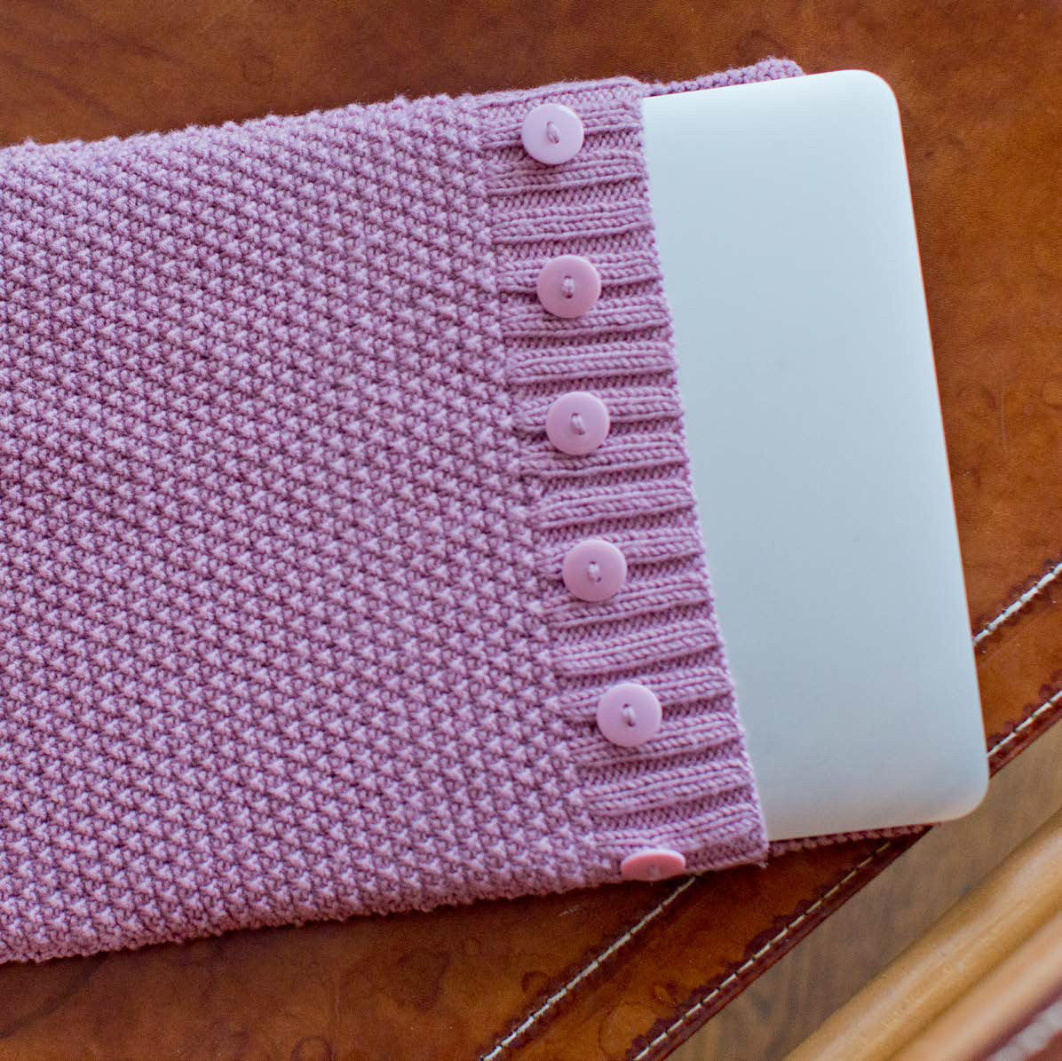 MillaMia Kalmar Laptop Case Knitting Pattern
