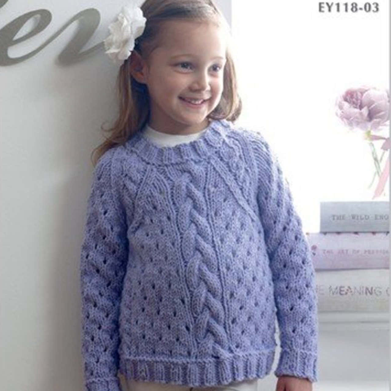 Euro Baby Twinkle Sweater Jumper Knitting Pattern