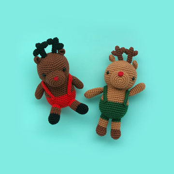 Paintbox Yarns Rudolph the Reindeer Crochet Pattern