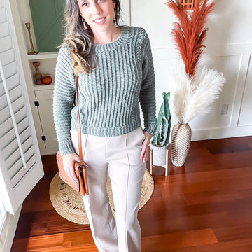 Autumn Wheat Adult Sweater