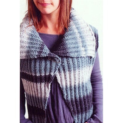 Ella Rae Ribbed Vest Knitting Pattern