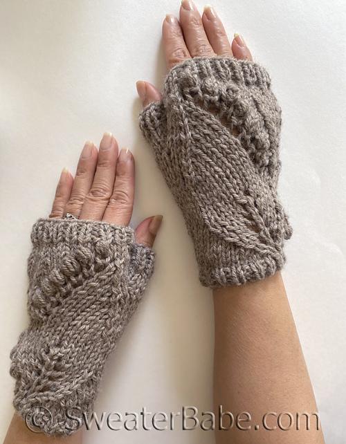 #317 Sylvie Fingerless Gloves