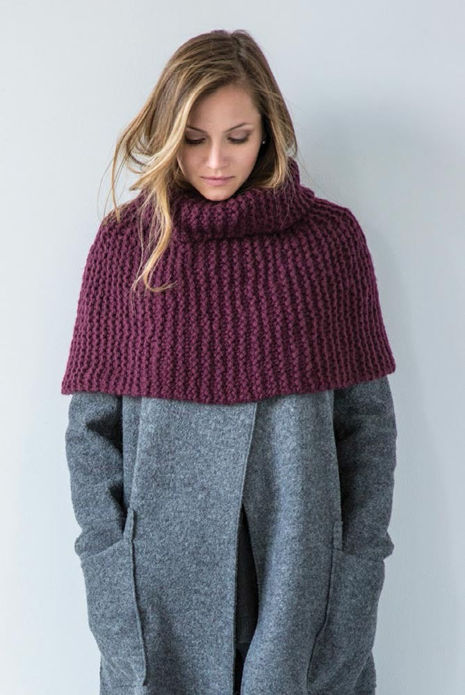 Gambit Capelet Knitting Pattern