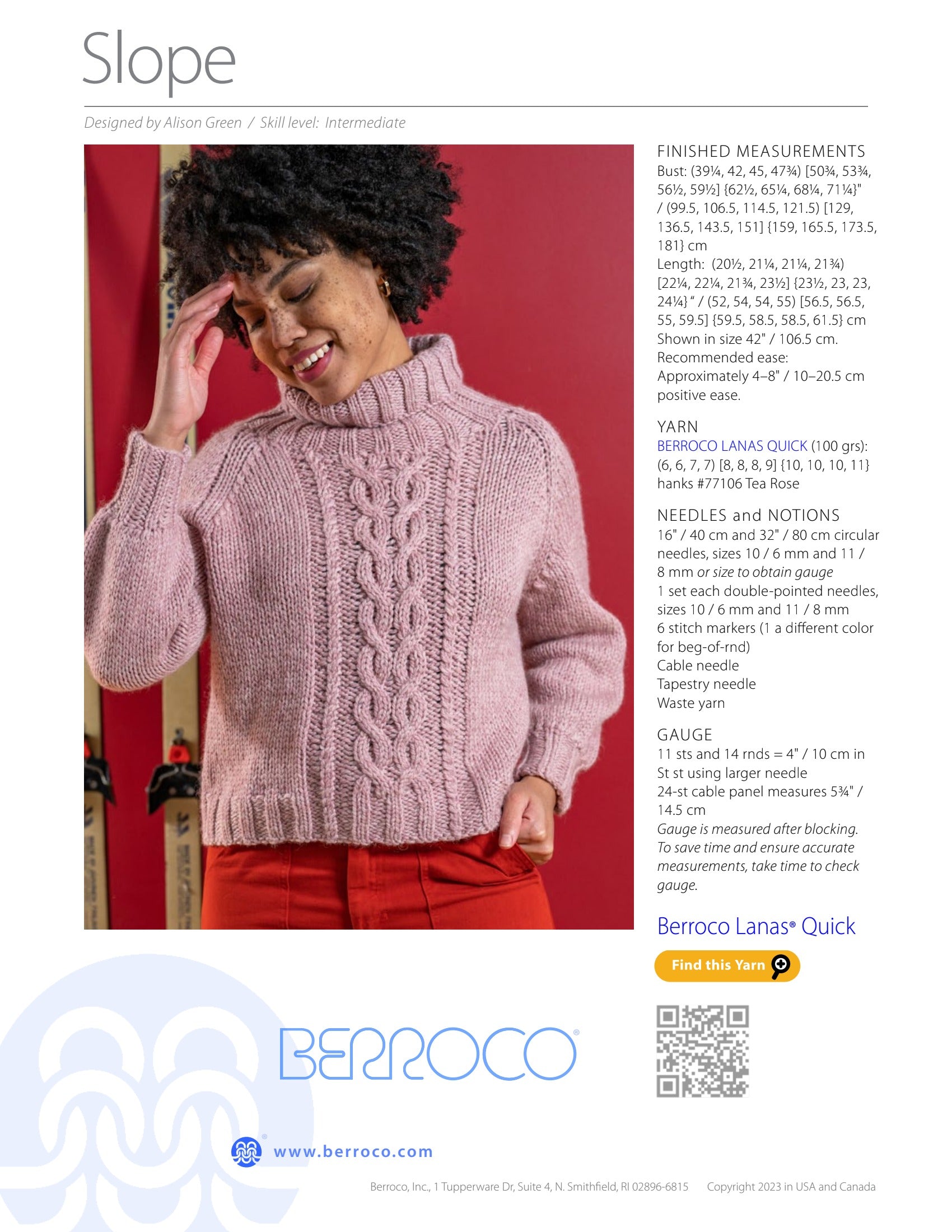 Berroco Apres Ski Collection eBook Knitting Pattern