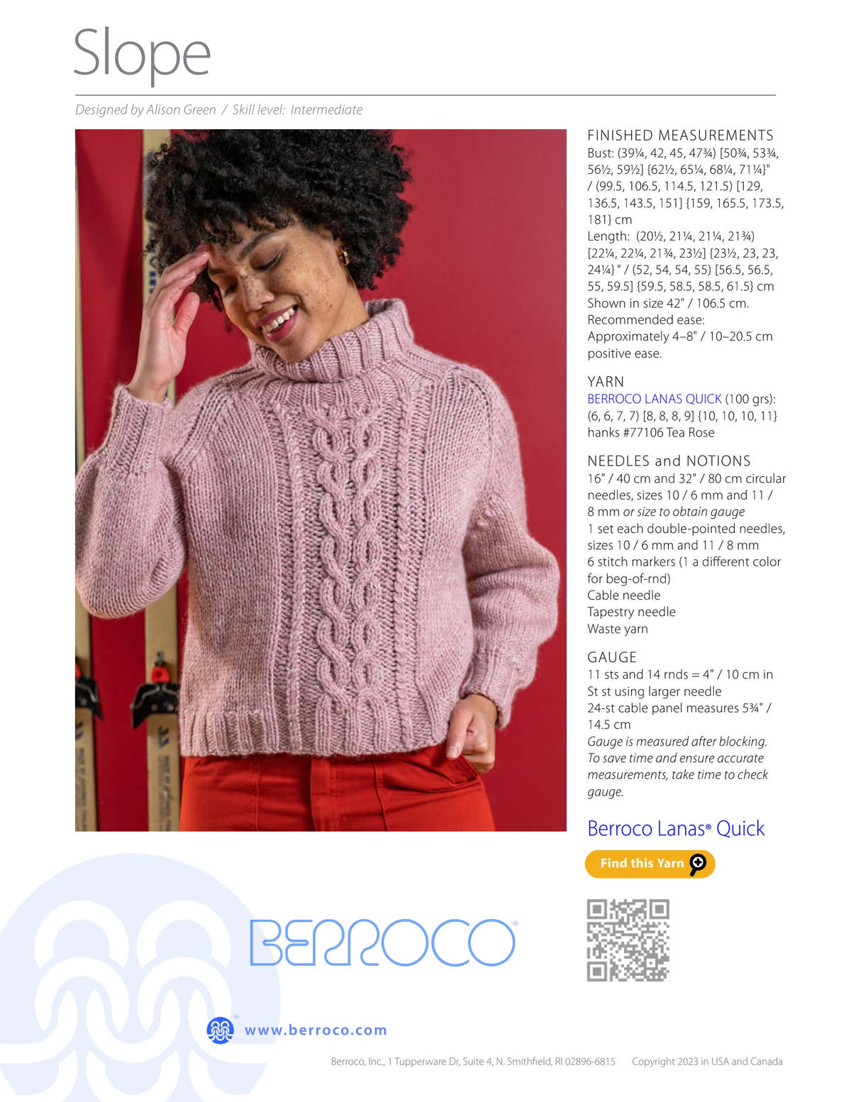 Berroco Apres Ski Collection eBook Knitting Pattern