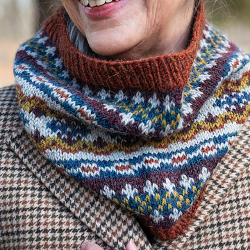 Radande Beret, Cowl, and Mitts Mittens Knitting Pattern