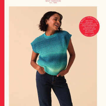 Shade Shifting Circular Tank Top Knitting Pattern