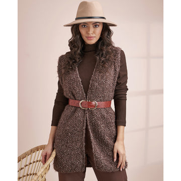 Rowan Teddy Gillet Waistcoat Knitting Pattern