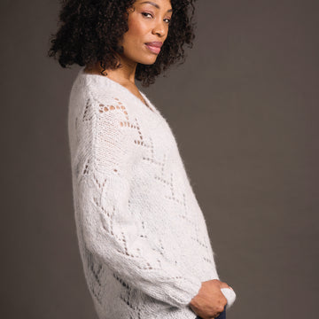 Paget In Rowan Alpaca Sparkle Jumper Knitting Pattern