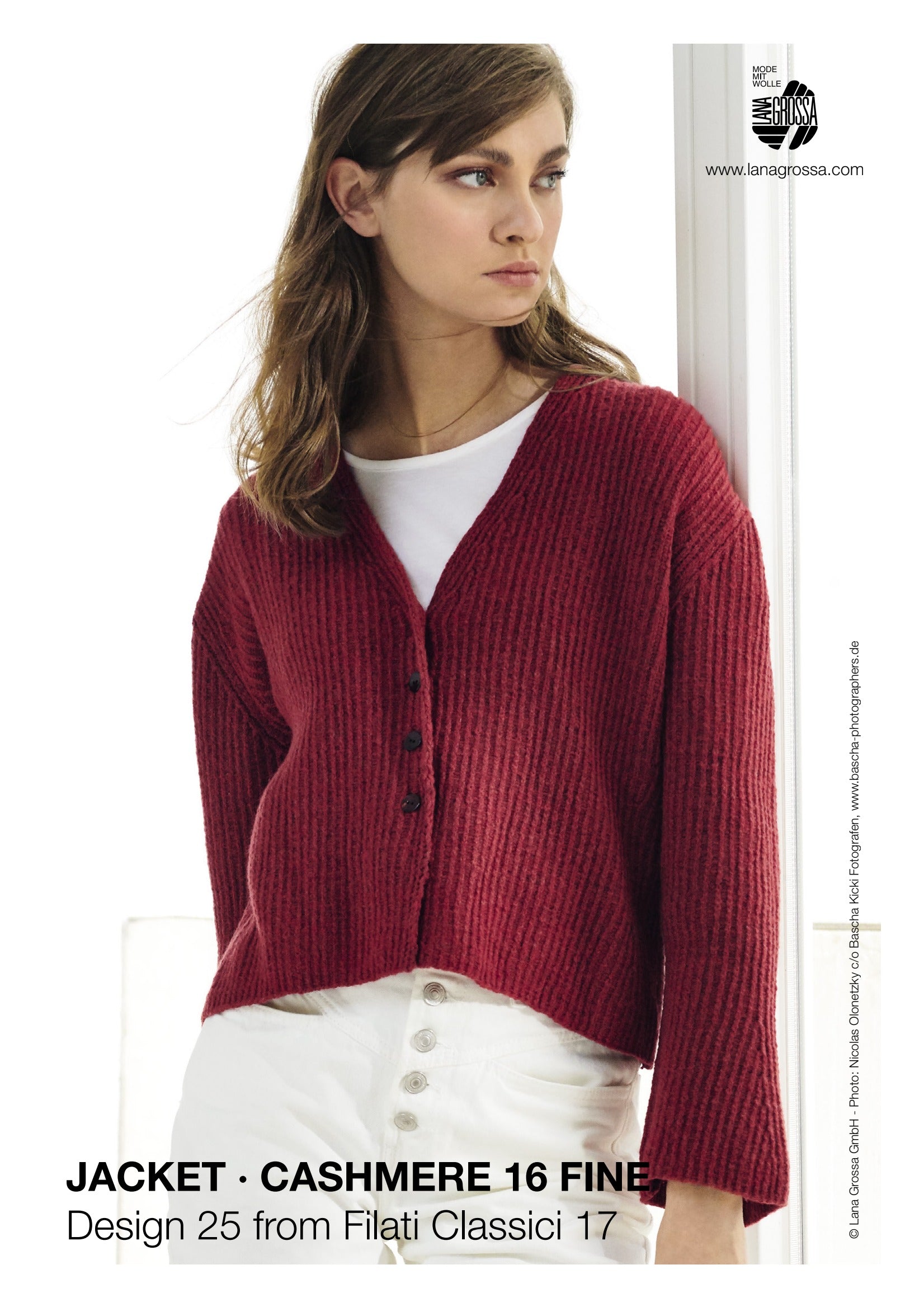 Lana Grossa Cardigan Knitting Pattern