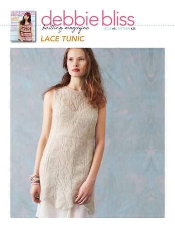 Debbie Bliss Lace Tunic PDF - Debbie Bliss Magazine #8