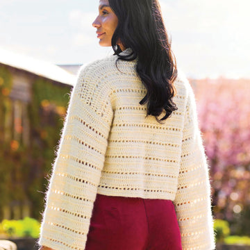 Pixie Tie Cardigan Crochet Pattern