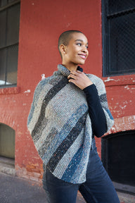 Berroco Olneyville Cape Knitting Pattern