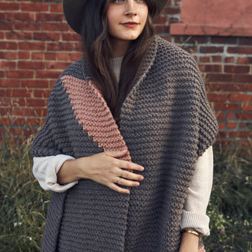 Level Up Blanket Scarf Knitting Pattern