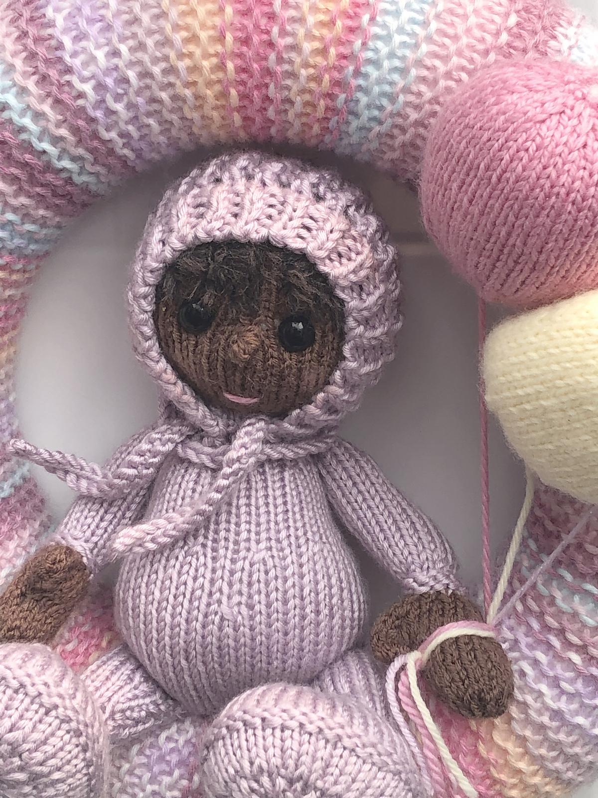 Welcome New Baby Wreath