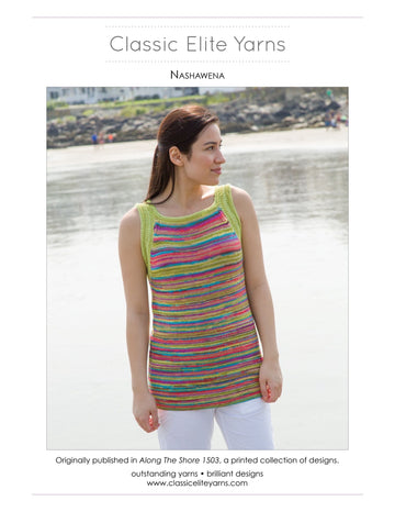 Classic Elite Yarns Nashawena Jumper Knitting Pattern