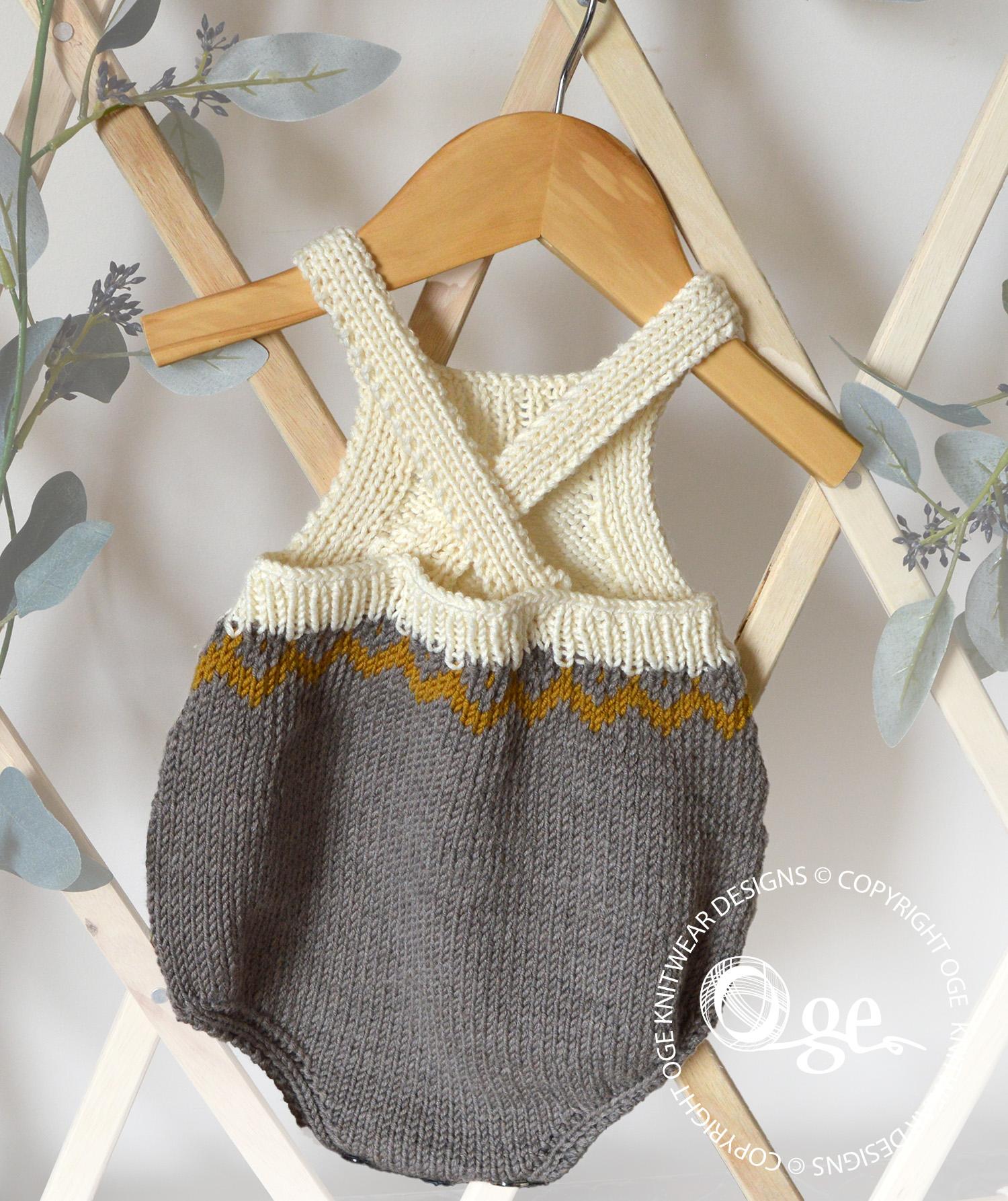 Corliss Cardigan and Romper - P163+ P162