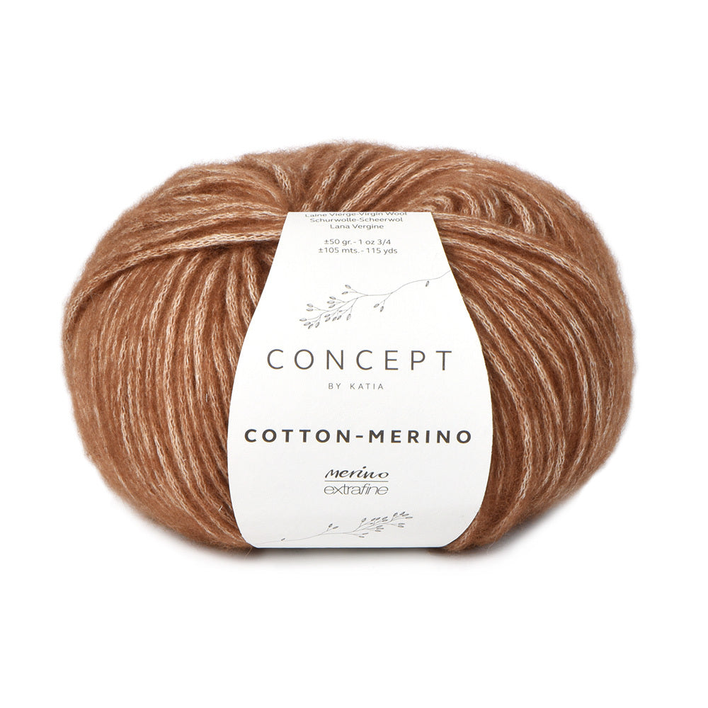 Katia Cotton-Merino Yarn - Cotton Worsted