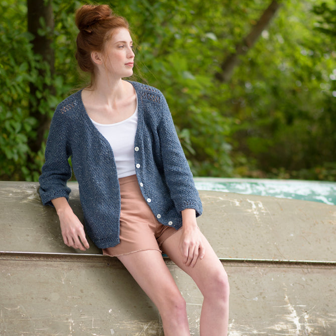 Berroco Atwells Cardigan Knitting Pattern