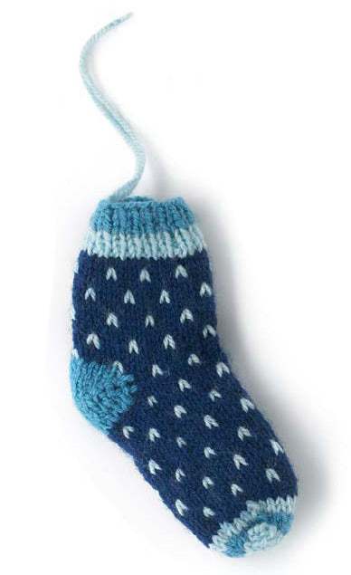 Paintbox Yarns Merry Stocking Knitting Pattern