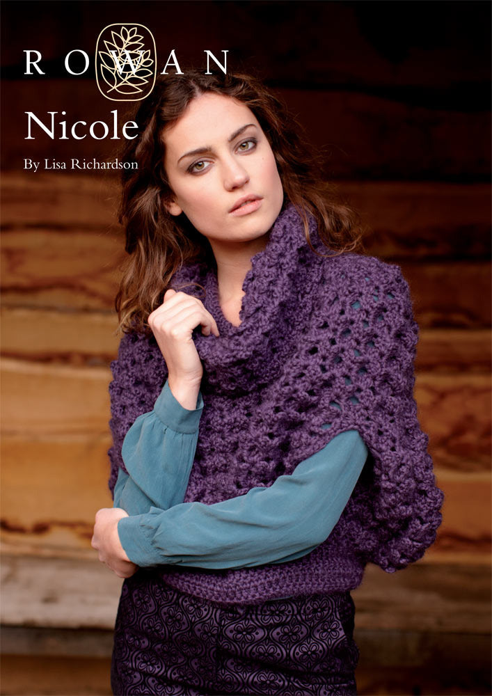 Rowan Nicole Cape Crochet Pattern