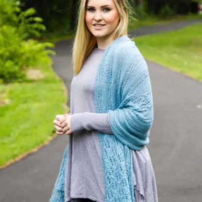 Valley Yarns Shenandoah Valley Shawl Knitting Pattern