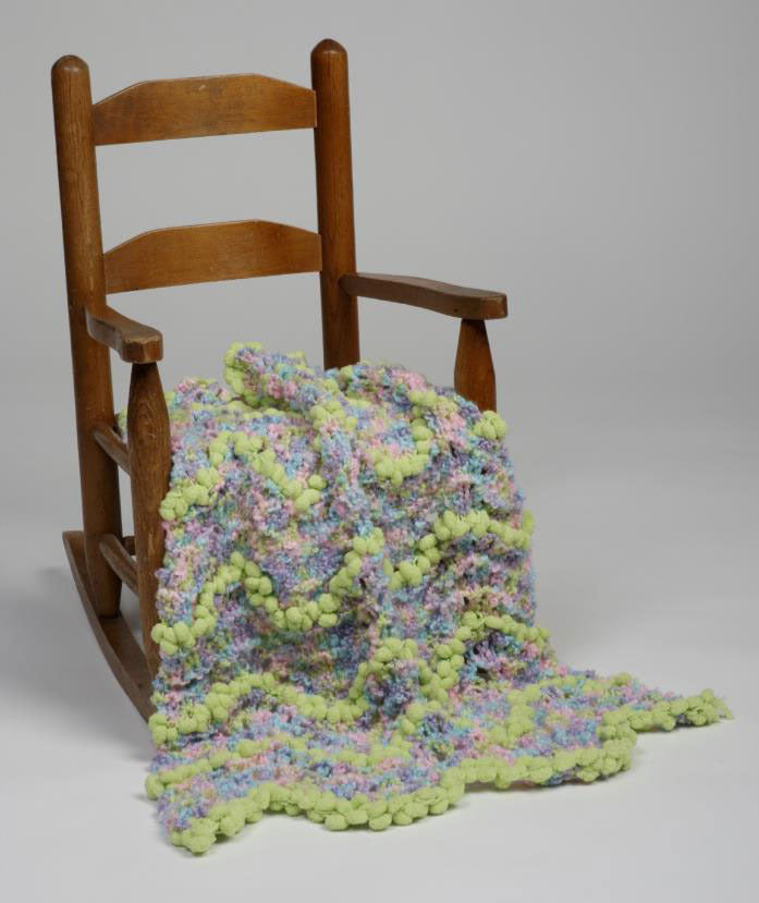 Baby Blankets in Plymouth Yarn Encore Boucle Colorspun - 1702 - PDF