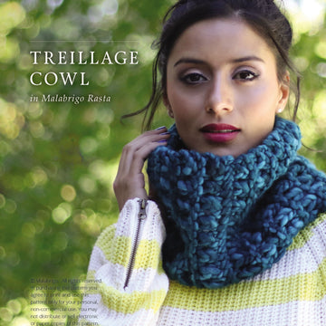 Treillage Cowl Knitting Pattern