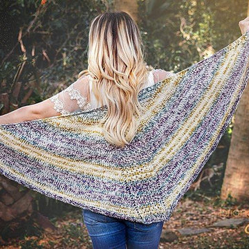 Faroese Knit Shawl