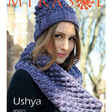Mirasol Bramble Double Cowl and Hat Set Knitting Pattern