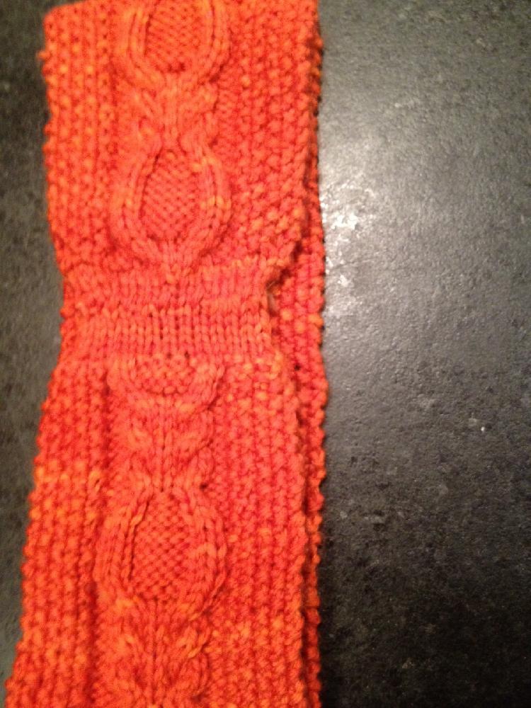 Knotty Cabled Earwarmer