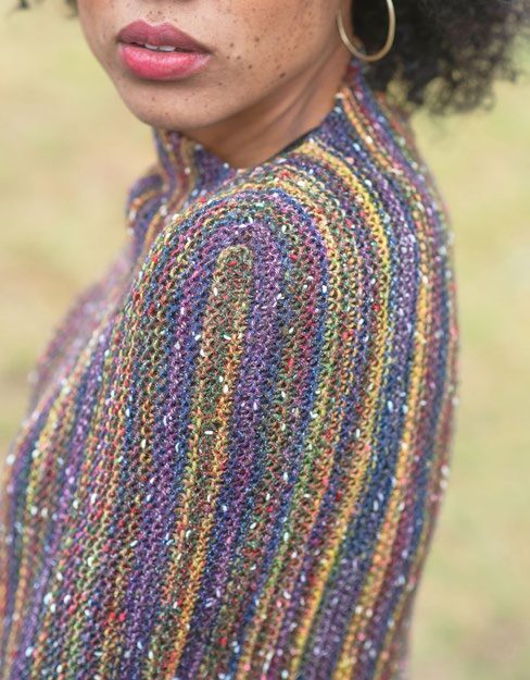 Berroco Marlow Cape Knitting Pattern