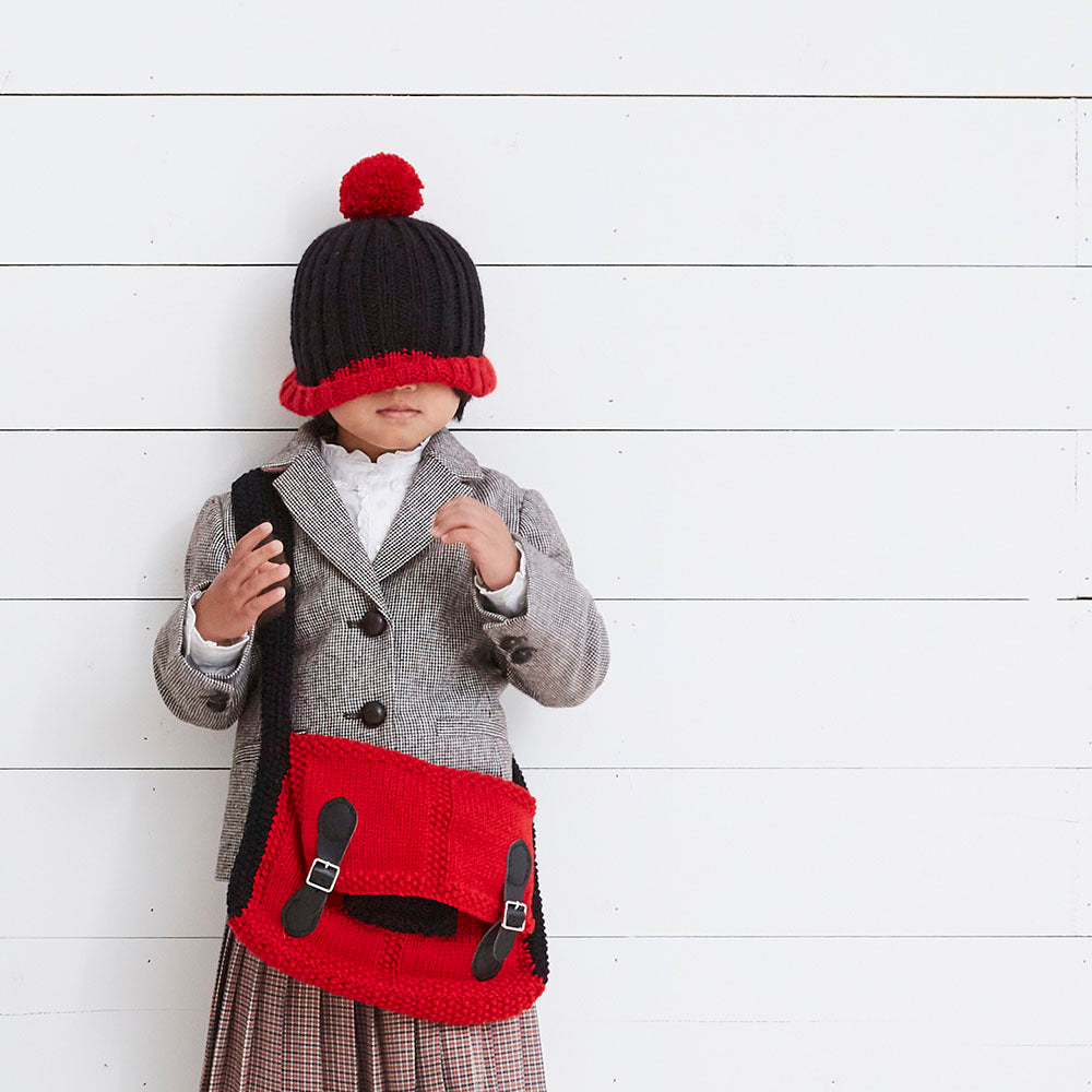 Debbie Bliss Bobby Satchel, Pencil Case & Hat Knitting