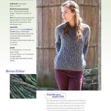 Berroco Crescent Jumper Knitting Pattern