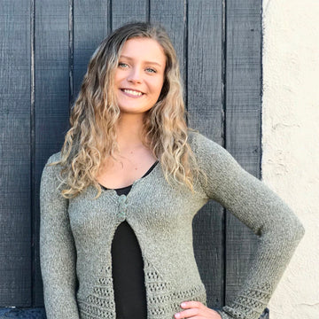 Plymouth Yarn Women's Cardigan Knitting Pattern