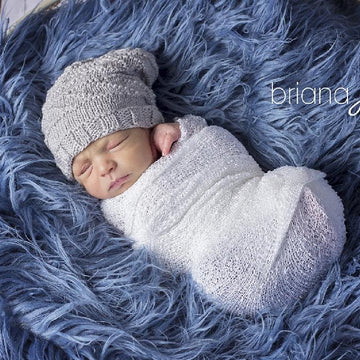 Newborn Knit Slouchy Hat