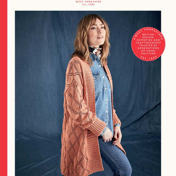 Sirdar Diamond Trellis Cardigan Knitting Pattern
