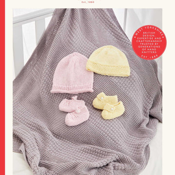 Sirdar Baby Hats & Booties Blanket Knitting Pattern