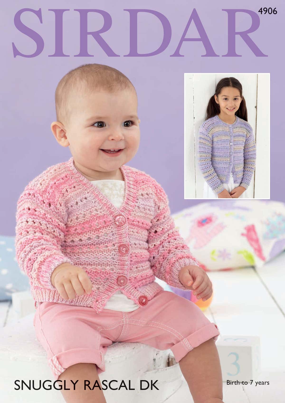Sirdar 4907 Cardigans Knitting Pattern