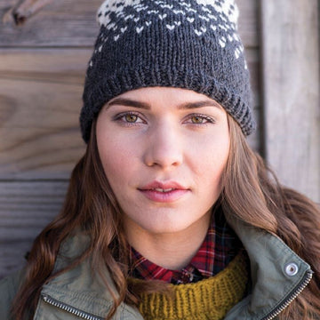 Mika Bobble Hat Knitting Pattern
