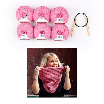 Valley Yarns Project Kit - 564 Triple Strand Cowl