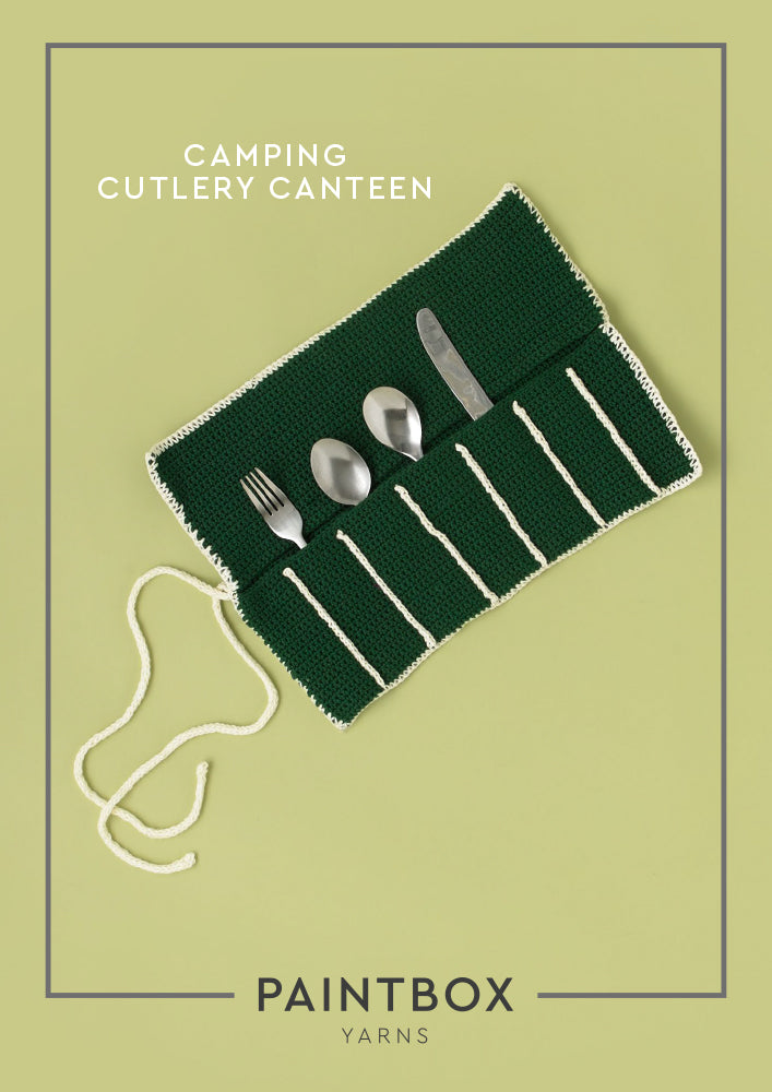 Paintbox Yarns Camping Cutlery Canteen Crochet Pattern