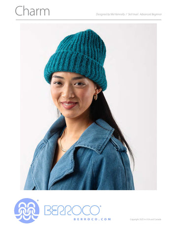 Charm Hat in Berroco Ultra Alpaca PDF
