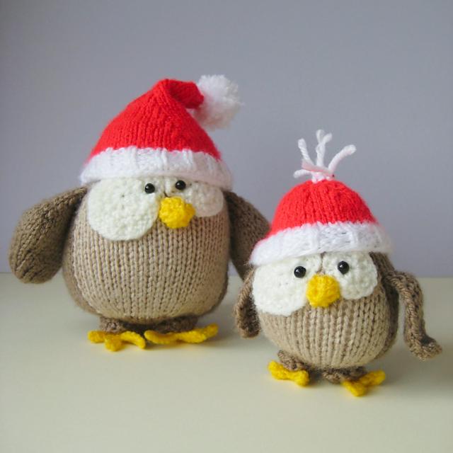 Festive Owls