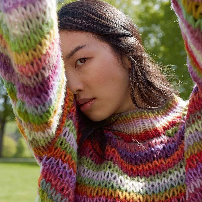 Lang PTO45-05 Sweater Jumper Knitting Pattern